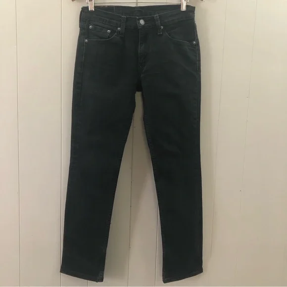 LEVIS 511 Sz 29 Faded Black Jeans - Picture 4 of 16